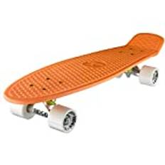 Ridge skateboard Big Brother nickel 69 cm mini cruiser, orange/vit