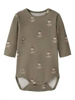NAME IT Name It Obent Langærmet Body - Mermaid