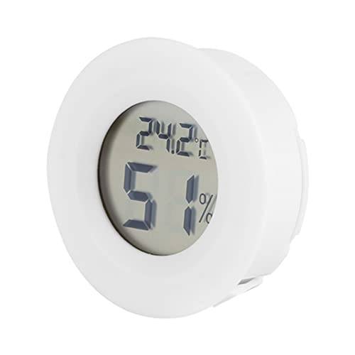 Luftfuktighetsmätare, Digital LCD Temperatur Luftfuktighetsmätare Mini Hygrometer Utomhustermometer Inomhus Utomhustermometer Trådlös för Humidor Växthus Trädgårdskällare