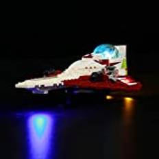 Brick Shine Light kit för Lego® Star Wars OBI-Wan Kenobis Jedi Starfighter 75333 (Lego-set ingår inte) (Classic)