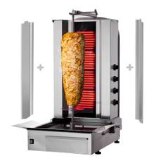 Kebabgrill - 4 brännare - max 80 kg
