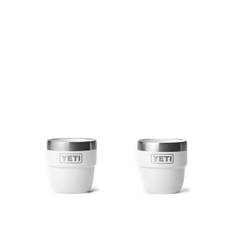YETI - 2-pack stapelbara espressokoppar 118 ml - unisex - stål - one size - Vit