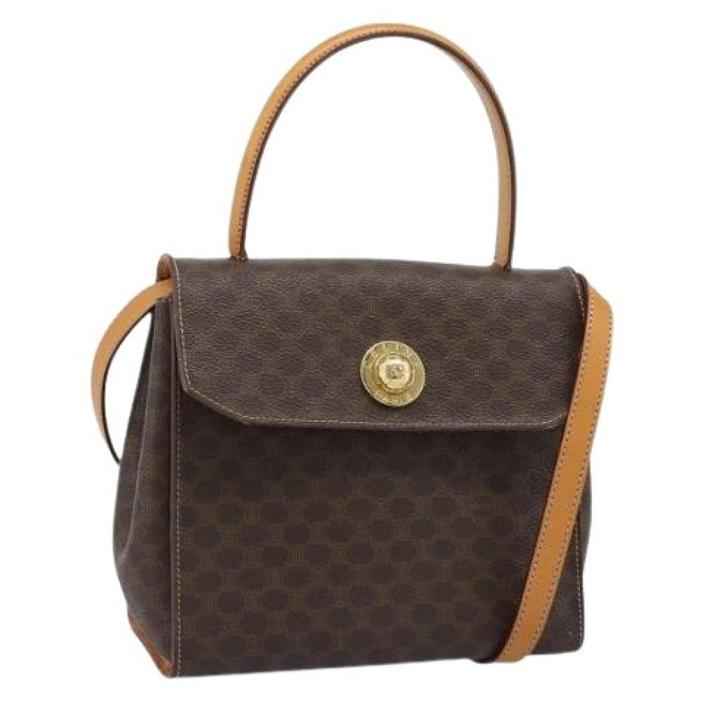Celine Vintage Pre-owned Canvas celine-tasker - Vintage - Dame - Brun - ONE SIZE -