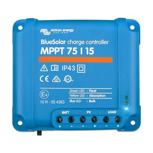 Victron Energy BlueSolar MPPT 75V 15 amp 12/24-Volt Solcellsladdare