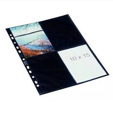 Bantex Fotofickor 80 bilder svart