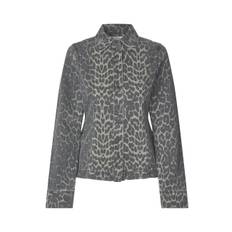 Leopard Denim Skjorte - Firola - Global Funk - S
