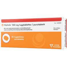 Maltofer, tuggtablett 100 mg, 3 X 10 st