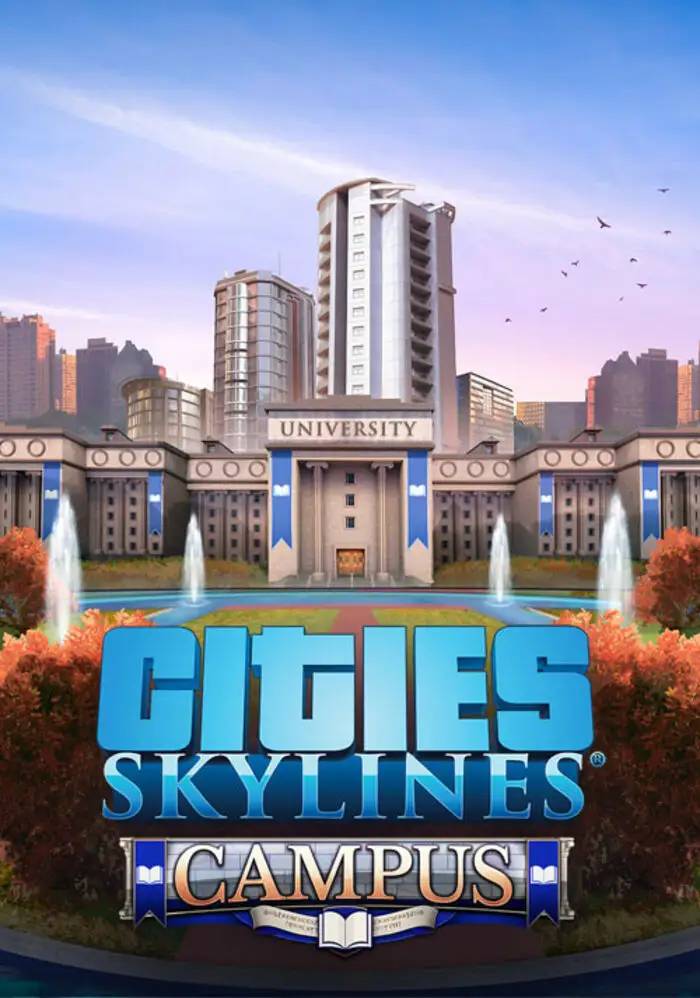 Cities: Skylines - Campus DLC (EU) (PC / Mac / Linux) - Steam - Digital Code.