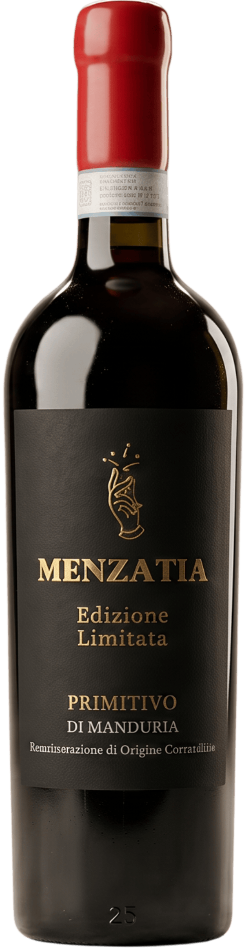 Menzatia Edizione Limitata Primitivo Di Manduria 2025