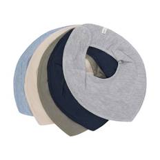 Bandana 5-pak Savlesmæk, Blue Fog, One Size