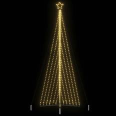 vidaXL LED-juletræ 789 LED'er 476 cm varmt hvidt lys