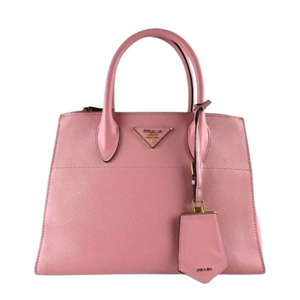 Prada Vintage Pre-owned Vintage Håndtaske - Vintage - Dame - Lyserød - ONE SIZE - Læder