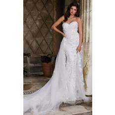 Jovani Bridal JB07452 - Floral Applique Bridal Gown