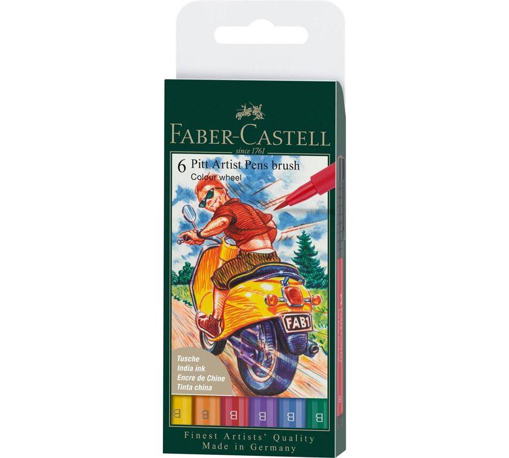 PITT Artist Brush, Color wheel