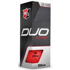 Wilson Staff Golfbollar Duo Optix Röd (1st 3-pack)