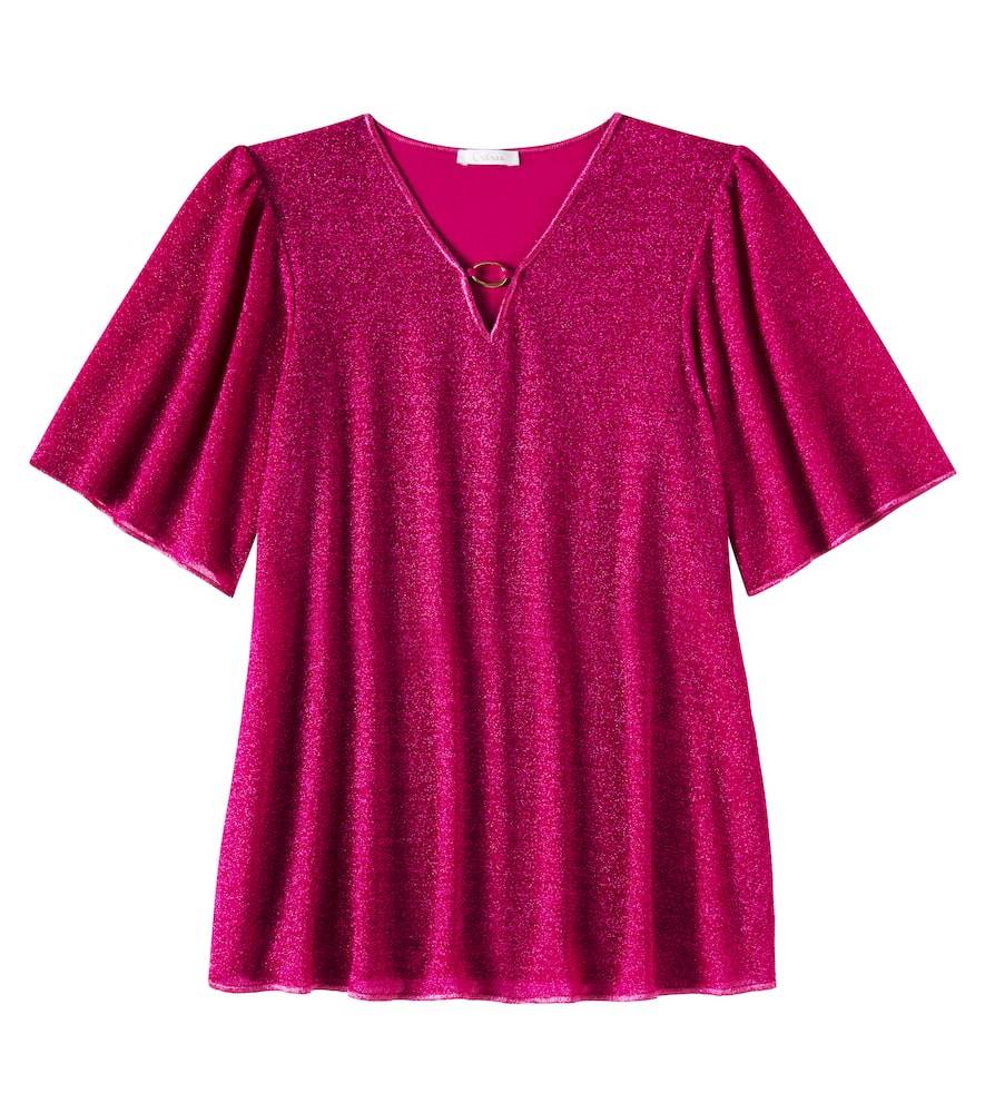 OsÃ©ree Kids LumiÃ¨re lamÃ© beach dress