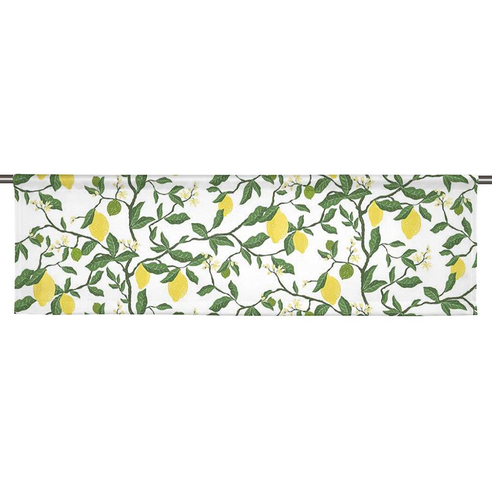 Citronträd Gul Slät gardinkappa Arvidssons Textil