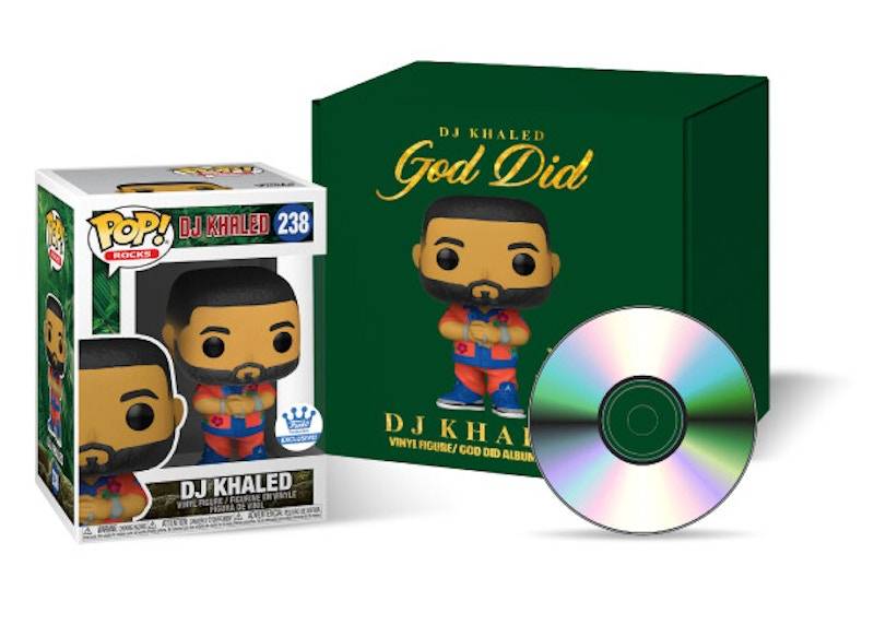 Funko Pop! Rocks DJ Khaled (God Did) Funko Shop Exclusive Box Set (LE 500)