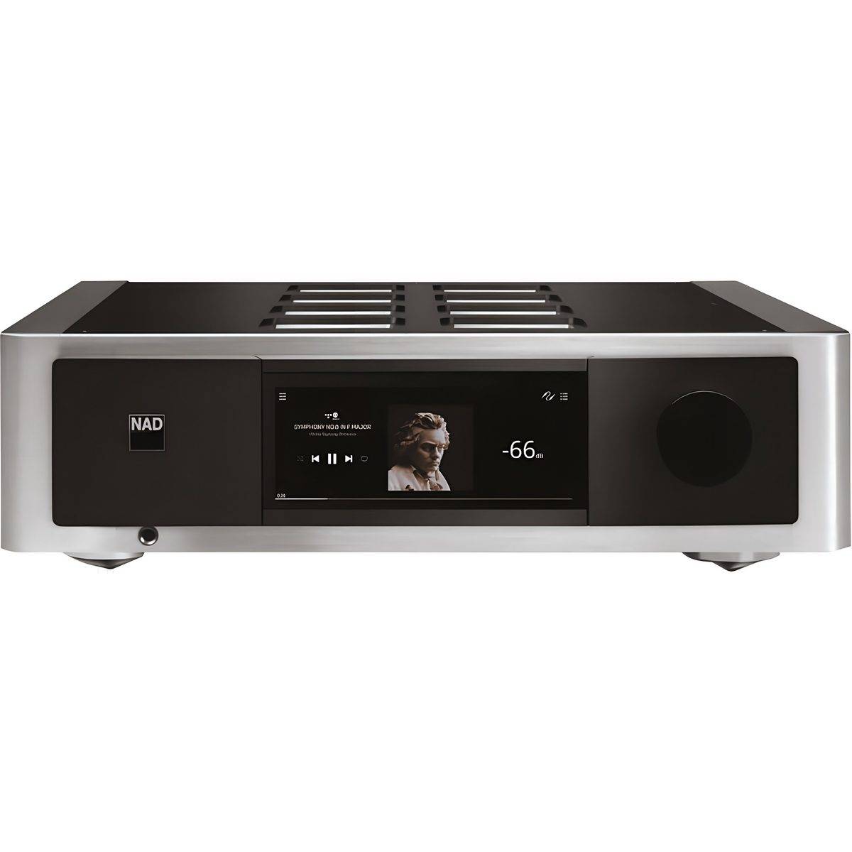 NAD M33 v2 - Stereo hi-fi integreret transistorforstærker, Tidal, Qobuz, Amazon Music, Spotify, Deezer, Roon Ready