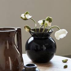 House Doctor vase - Chenna sort glas