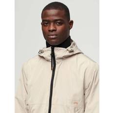 Mens Chateau Grey Hooded Windbreaker Jacket