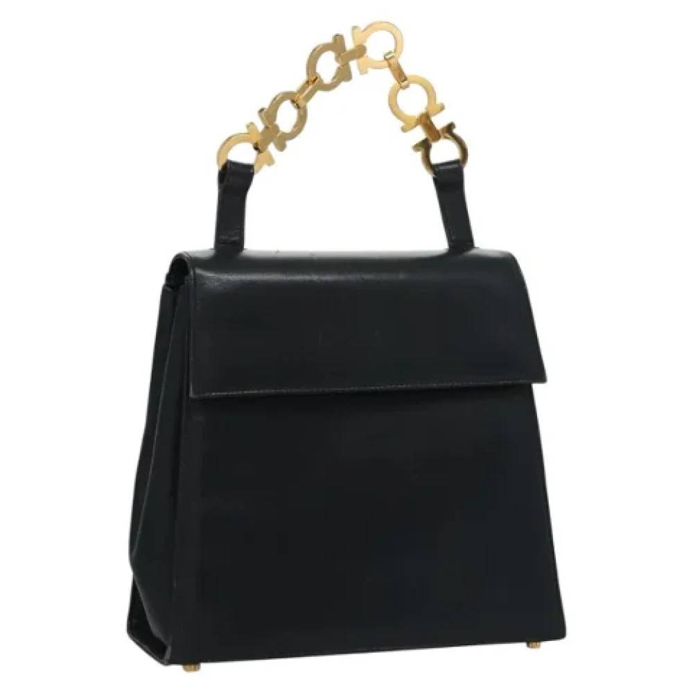 Salvatore Ferragamo Pre-owned - Pre-owned Laeder axelremsvskor Vintage - Dam - ONE Size -