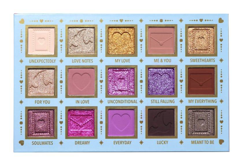 MOIRA I′m Falling For You Pressed Pigment Palette 18 g