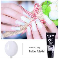 15 ml Poly Gel Extension Crystal Finger Jelly Polygel Nagelgel Kamouflage UV LED Hård Gel Akryl