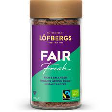 Löfbergs Fair Fresh Medium Roast Instant Snabbkaffe 100g