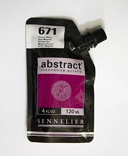 Sennelier Abstract Akrylfärg 120 ml Deep Magenta 671