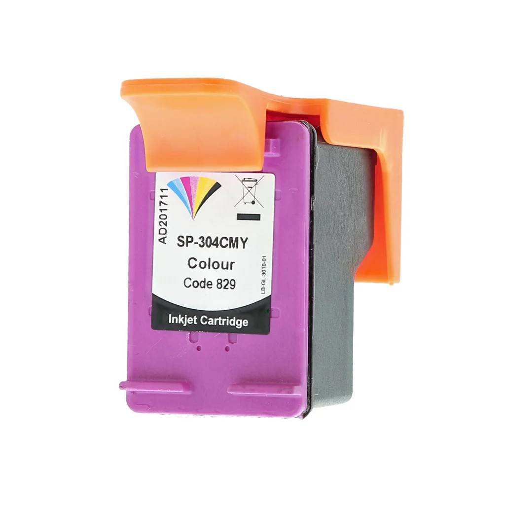 Bläckpatron, ersätter HP 304XL 3-färg SP-304CMY-V2 Ersätter HP N9K07AE