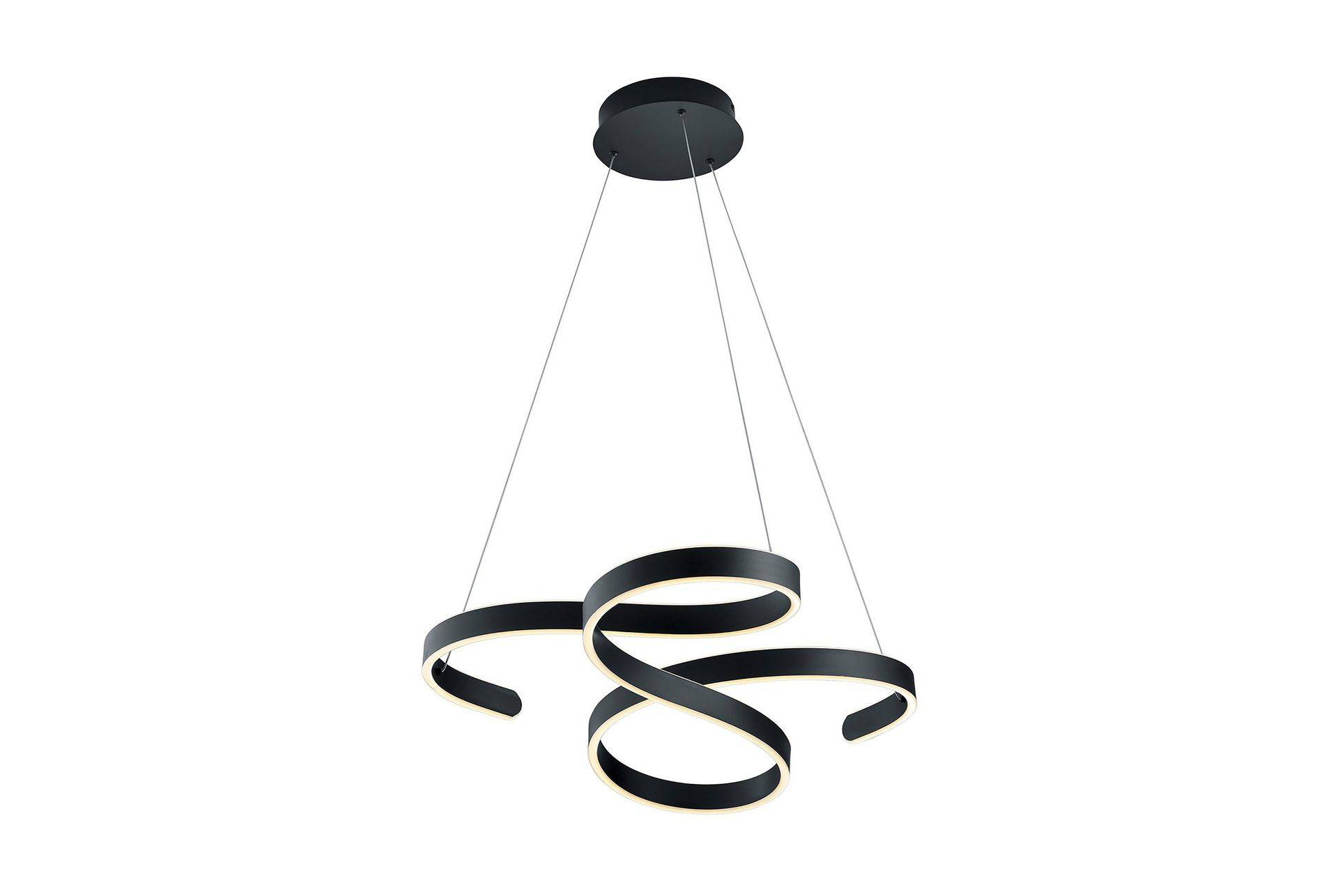 Francis Taklampa antracit - Antracit sovrum Svart Trio Lighting