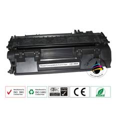 HP 05X CE505X/Canon 719H Tonerkassette sort (kompatibel)