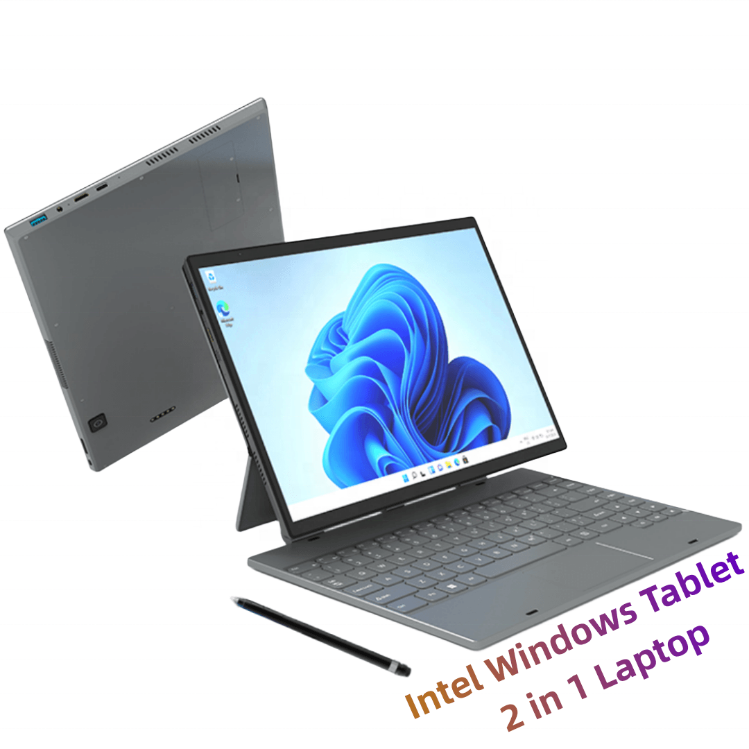 14 Inch Surface Intel Alder Lake N95 12Th Gen Ddr4 16Gb 512GB 2K Touch Screen Office Windows 11 Tablet pc 2 In 1 Laptop