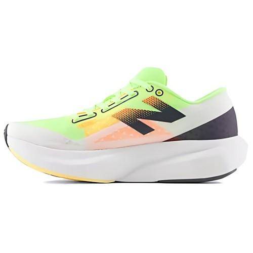 New Balance FuelCell Rebel v4 Vit Bleached Lime Glow - MFCXLL4 42 vit