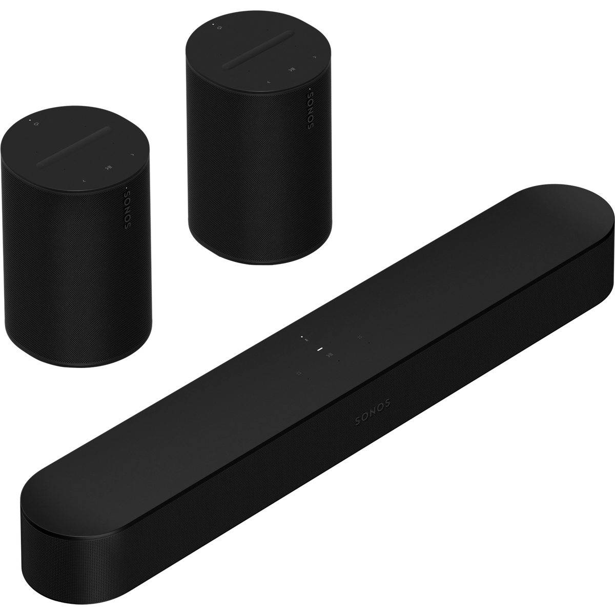 Sonos Pack Beam (Gen 2) + 2x Era 100 matsort.