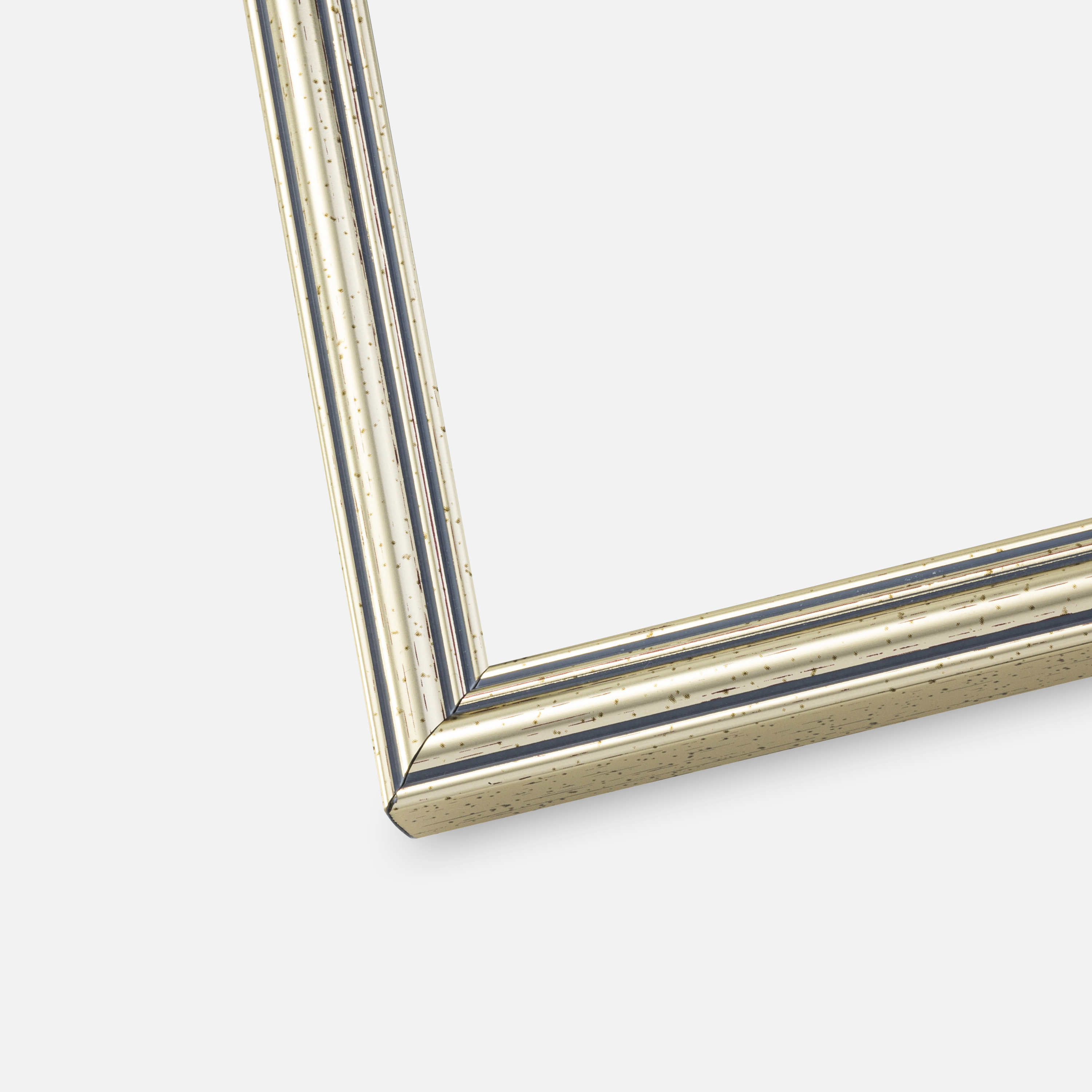 Ram Classic Glas Silver 18x18 cm - Passepartout Vit 13x13 cm