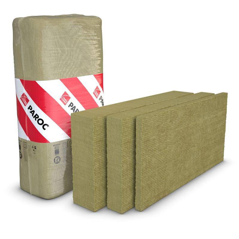 Paroc Isoleringsskiva träregel EXTRA c/c 450 (Tjocklek: 120 mm Längd: 1170 mm Bredd: 410 mm)