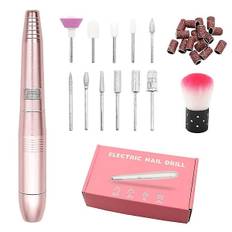 Bærbar Neglepoleringsmaskine Elektrisk Neglefil Boremaskine Manicure Sæt