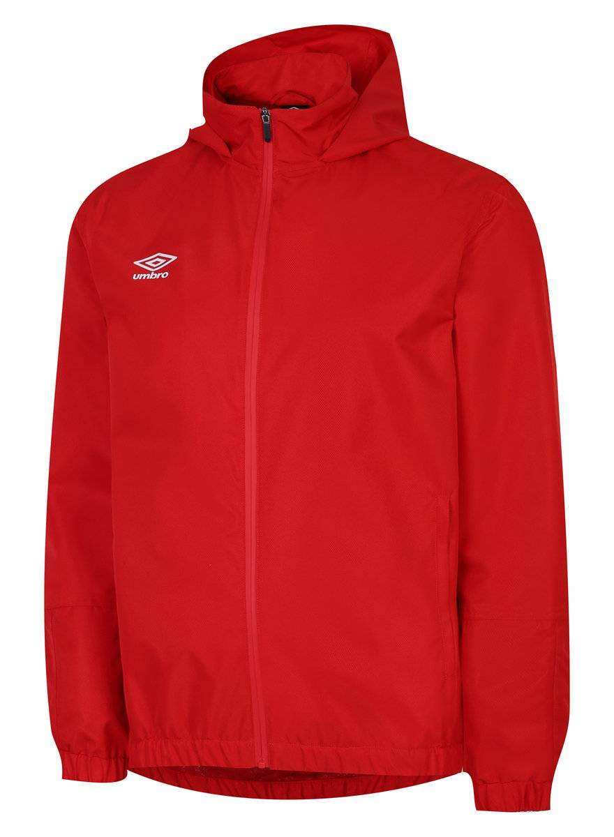 Umbro Total Training Waterproof Jacket Kids - Vermillion / Black