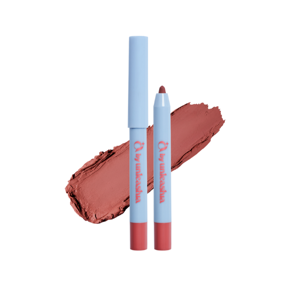 Unleashia - [a by Unleashia] - Pillow Kiss Lip Pencil - 0.3g - No.1 Lovesome - Rose