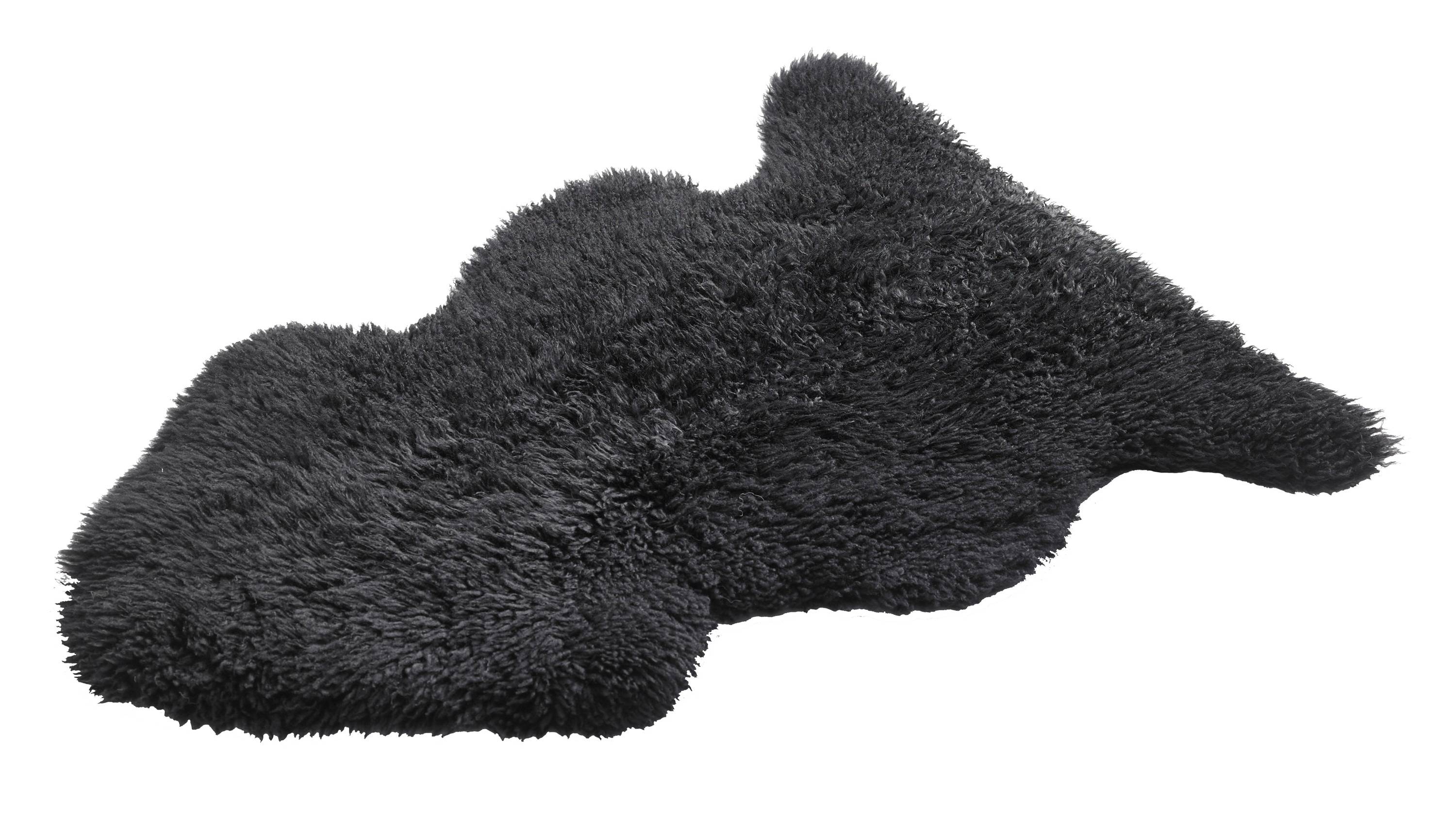 Fårskinnsfäll Maori Black ca 60x90cm
