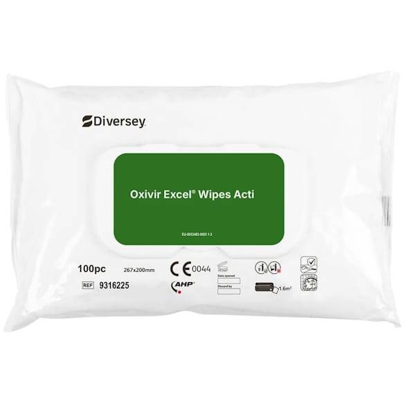 Ytdesinfektionsduk OXIVIR Excel 100/fp