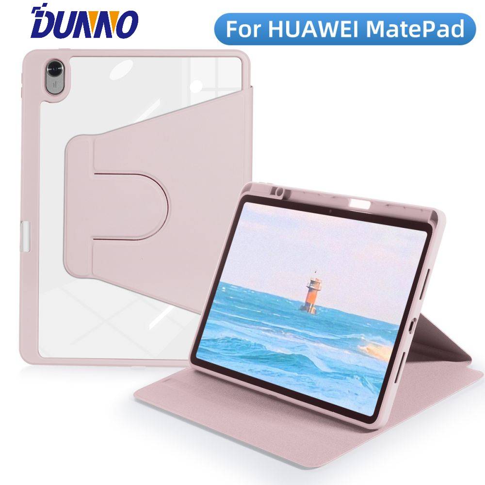 For Huawei HONOR X9 Case 360° Rotating Acrylic Cover for HUAWEI MatePad 11.5-inch Tablet Case with Pencil Holder