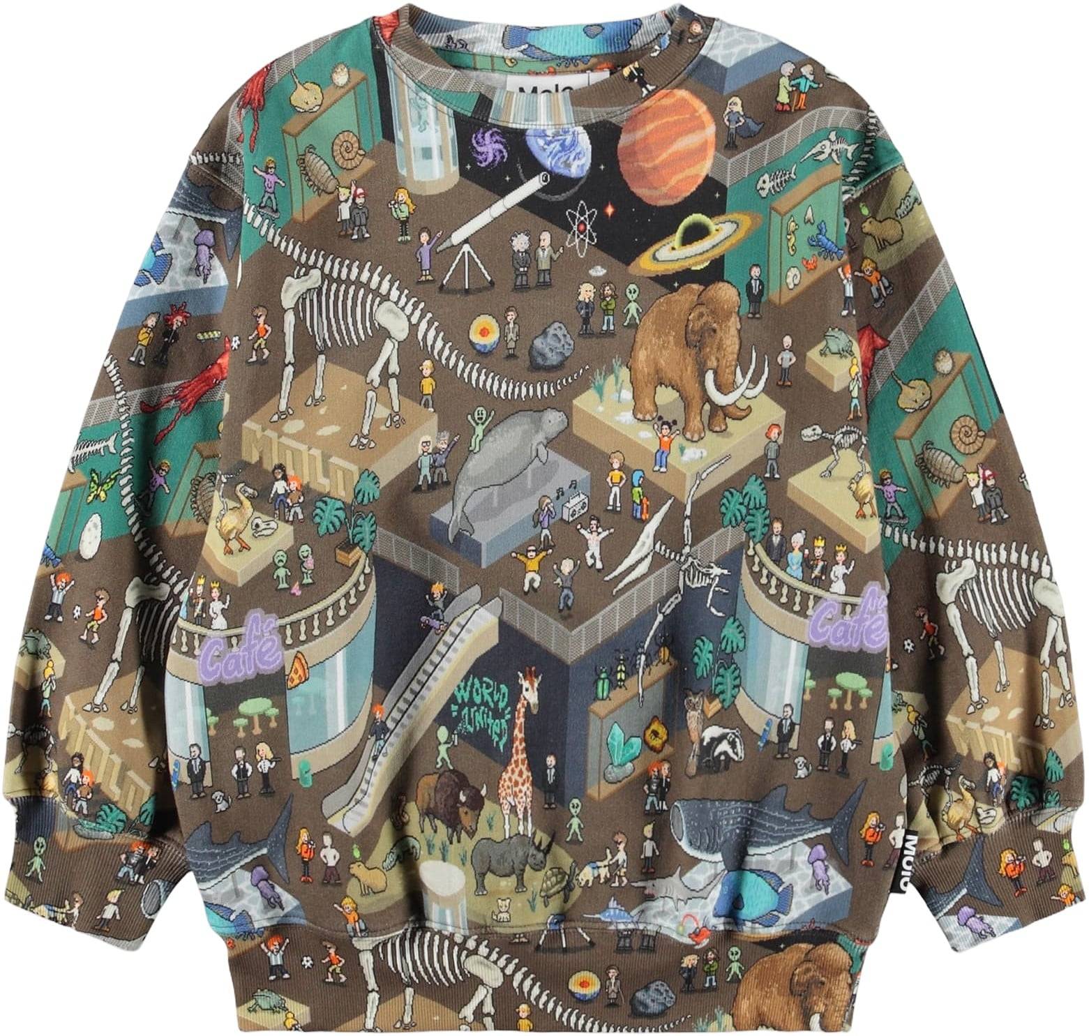 Molo Monti Stl. 10 år / 140 cm pojkar - Sweatshirts Från Magasin - Multi (10 år / 140 cm)
