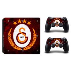 PS4 Slim skin til konsol og to controllere. Galatasaray.
