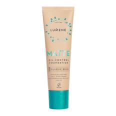 Lumene - Matte Oil-control Foundation Spf20 - Orange - 1 Classic Beige (one size)