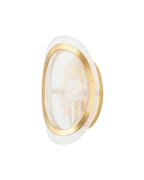 Hudson Valley Lighting Danes vägglampa vintage guld - Guld (B: 15 x H: 25 cm)