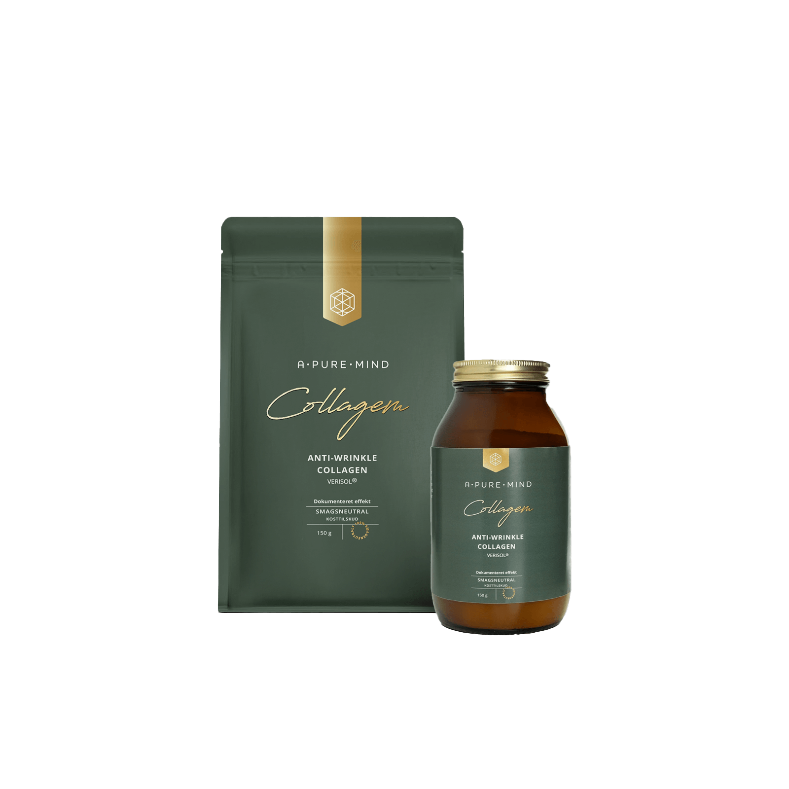 Anti-Wrinkle Bovine Collagen, 60 dage - Refill Pouch 200g