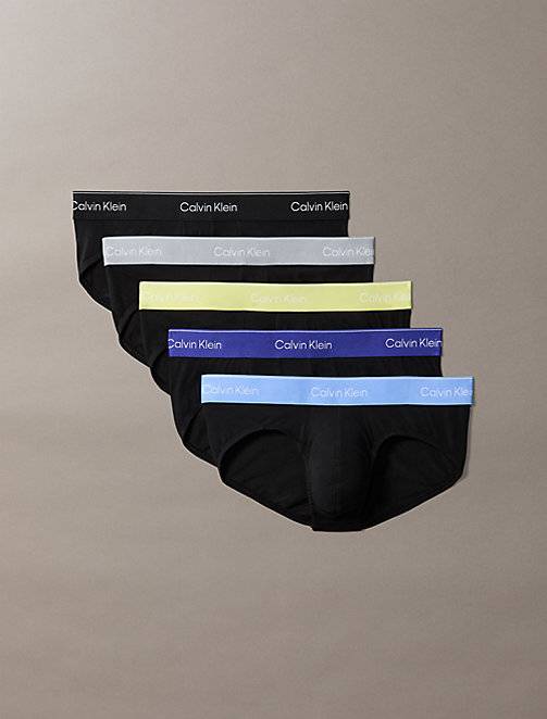 5 Pack Briefs - Icon Cotton Stretch - Multi - XS